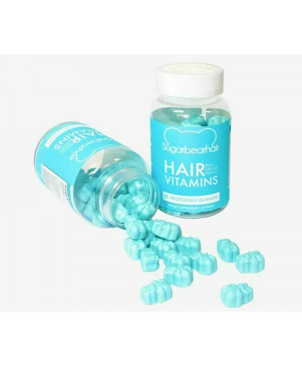 SugarBearHair Vitamins, 60 Count Витамины для волос 60шт