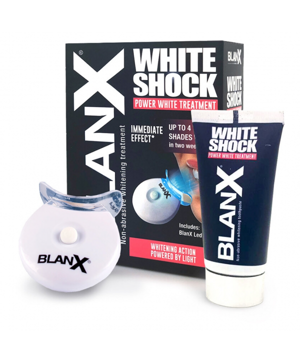 Blanx Зубна паста BlanХ White Shock Treatment + Led Bite 50 мл