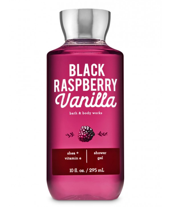 BATH & BODY WORKS Гель для душа  295 мл Black Raspberry Vanilla