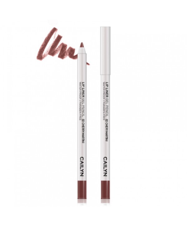 CAILYN Lip Liner Gel Pencil 02 Cherry Martini Гелевый карандаш для губ