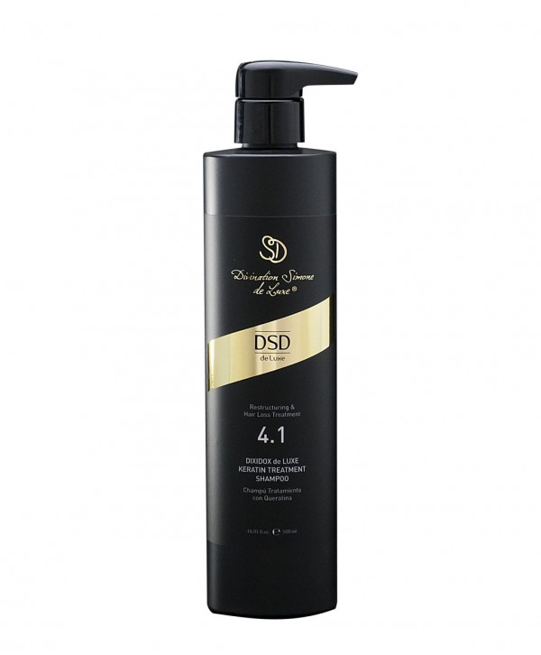 DSD DE LUXE 4.1 Keratin Treatment Shampoo Восстанавливающий шампунь с кератином 500 мл