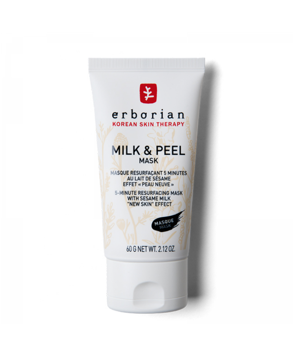 ERBORIAN Milk and Peel Mask 60 g Разглаживающая маска Кунжутное молоко