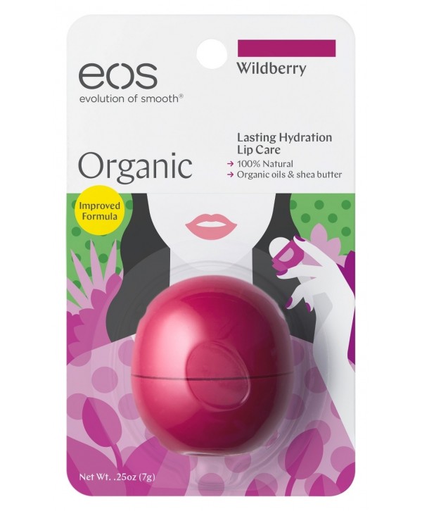 EOS Wildberry Organic Lip Balm Бальзам для губ