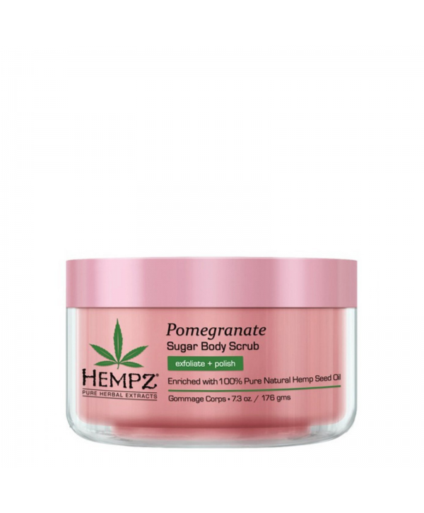 HEMPZ Pomegranate Sugar Body Scrub 176 g Сахарный скраб для тела Гранат