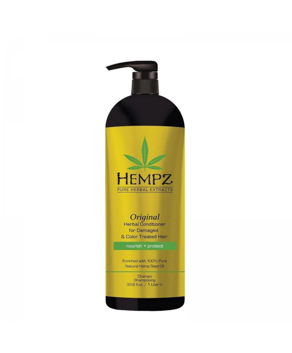 HEMPZ Orirginal Shampoo 1000 ml Растительный шампунь Оригинальный сильной степени увлажнения для пов