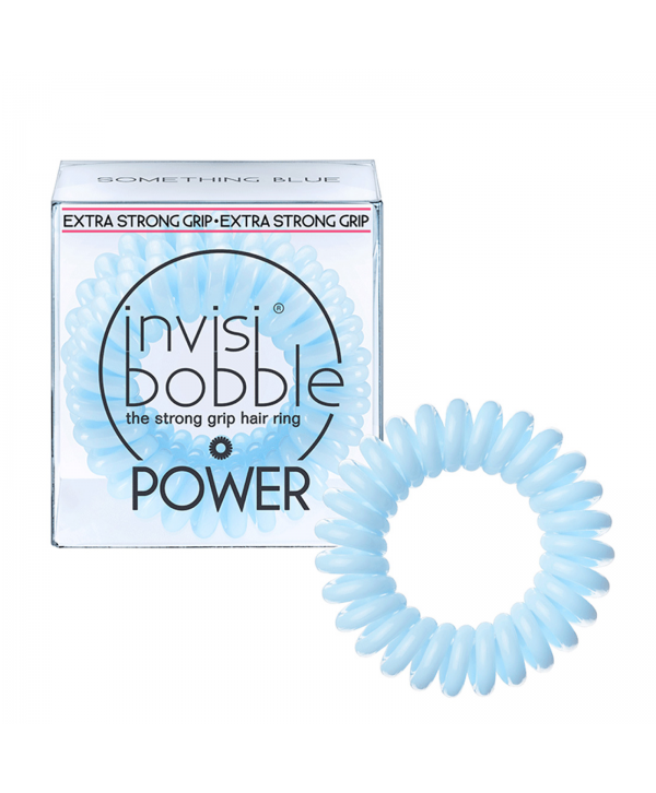 INVISIBOBBLE Power Something Blue Pезинка для волос экстрасильной фиксации