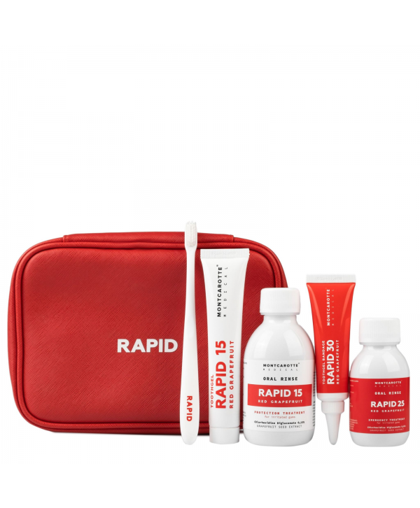 MONTCAROTTE Rapid 25 Red Emergecy Dental Kit