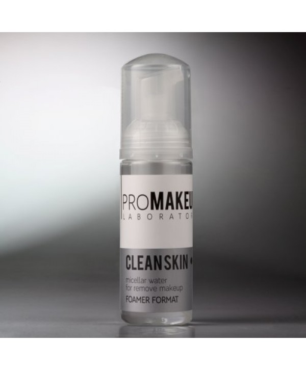 PROMAKEUP Clean Skin Мицеллярная вода 50 мл с пенообразователем