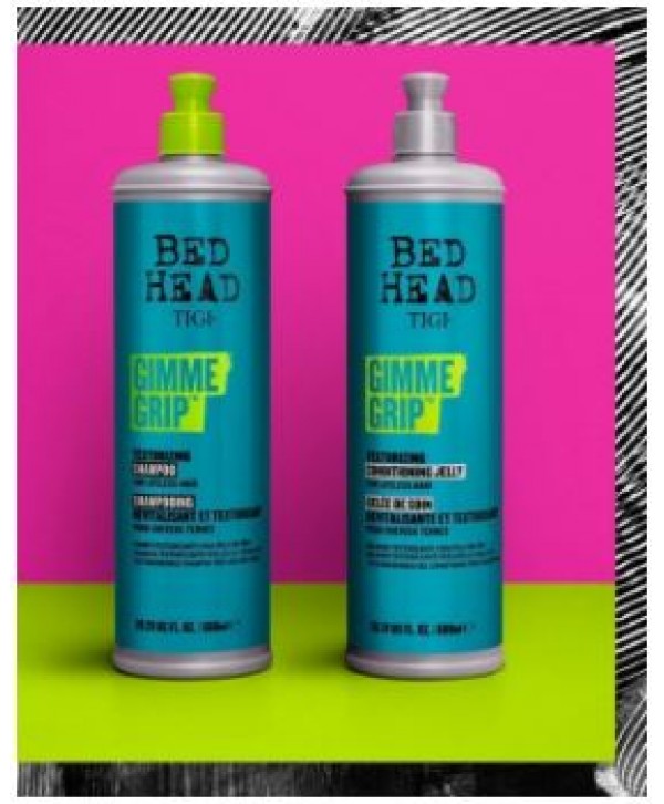 TIGI Bed Head Gimme Grip 400 ml Текстурирующий шампунь для волос