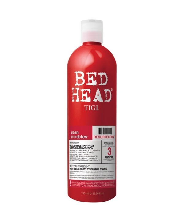 TIGI Bed Head Resurection 400 ml Шампунь для сильно поврежденных волос