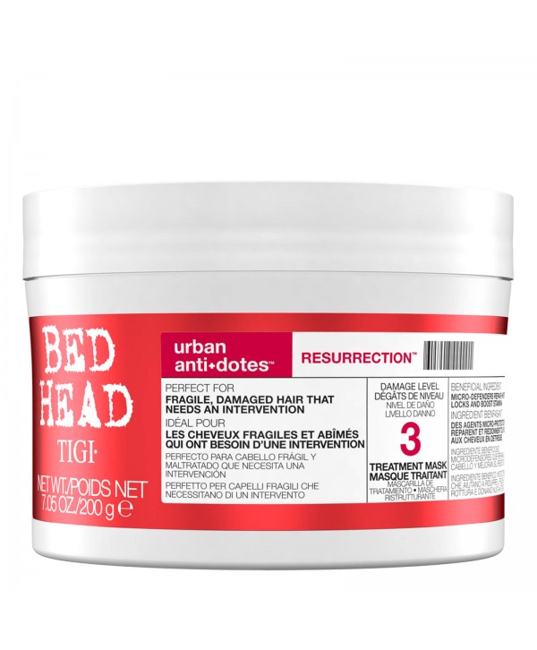 TIGI Bed Head Маска для поврежденных волос уровень 3, 200 гр  Bed Head Urban Anti+dotes