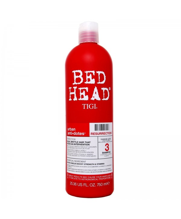 TIGI Bed Head Шампунь для поврежденных волос уровень 3, 750 Bed Head Urban Anti+dotes Resurrection