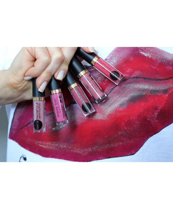 VIVIENNE SABO Velvet Liquid lipstick Magnifique Matte Матовая жидкая помада для губ тон 214
