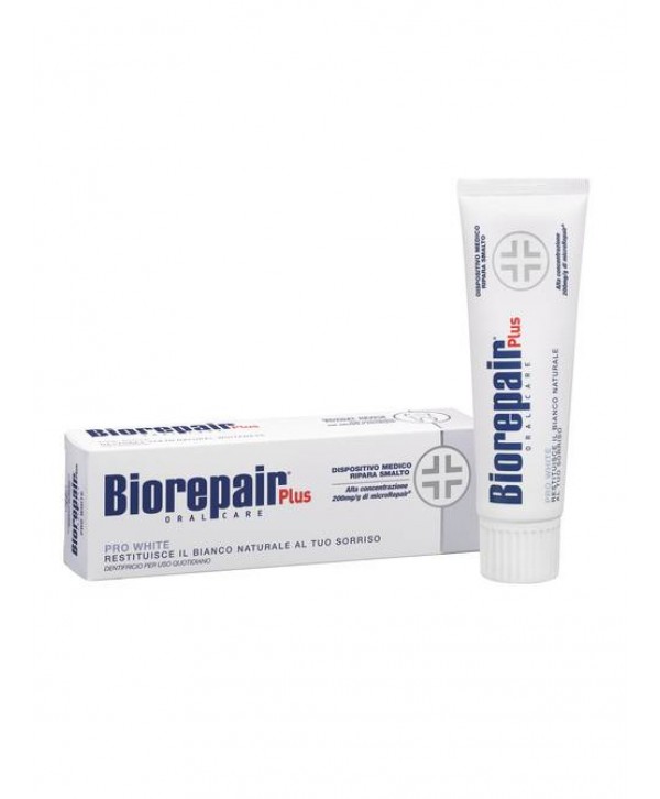 BIOREPAIR Plus Pro White Toothpaste Зубная паста Профессиональное отбеливание 75 мл