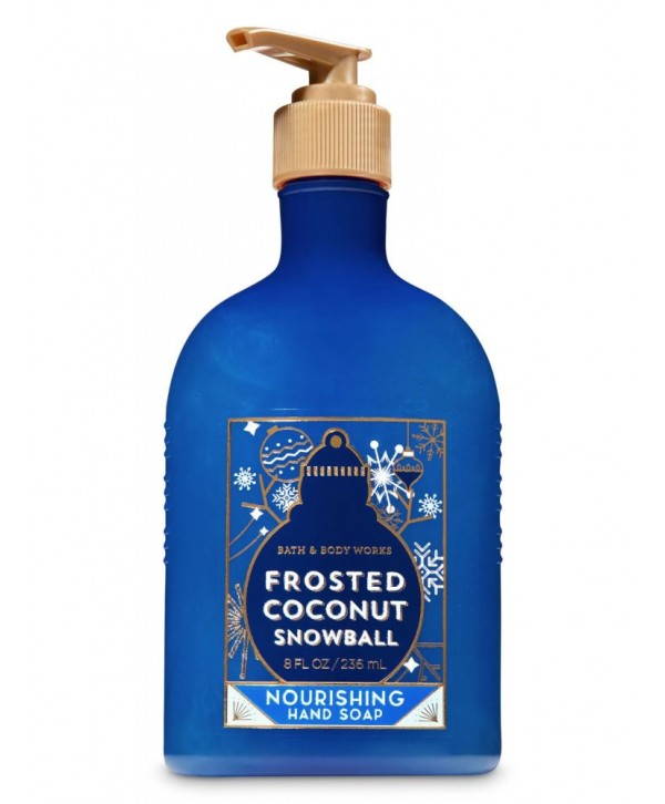 BATH & BODY WORKS Мыло для рук 236 мл Frosted Coconut Snowball