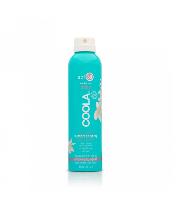 COOLA Suncare Солнцезащитный спрей для лица и тела без запаха SPF50 236 мл