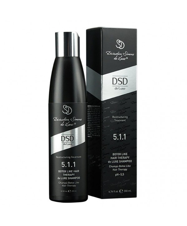 DSD DE LUXE 5.1.1 Botox Hair Therapy Shampoo 200 ml Восстанавливающий шампунь Ботокс