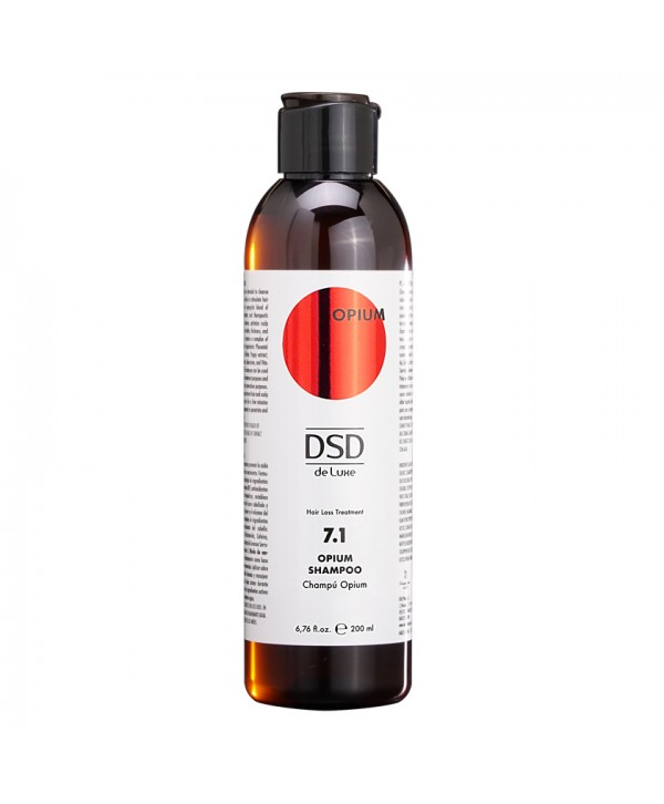 DSD DE LUXE 7.1 Опиум Шампунь для мягкого очищения головы и стимуляции роста волос 200 мл