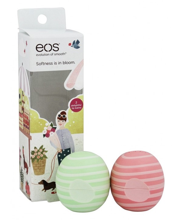 EOS 2 pack unites Lip balm Coconut milk Cucumber melon Бальзам для губ 2 шт