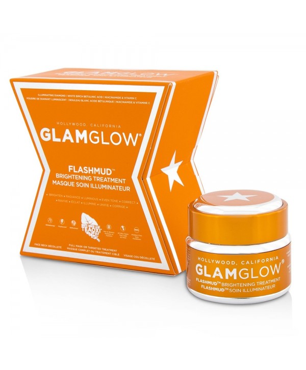 GLAMGLOW Tingling & Exfoliating Mud Mask../ очищающий, отшелушивающий и антивозрастная 50г(Оранжевая