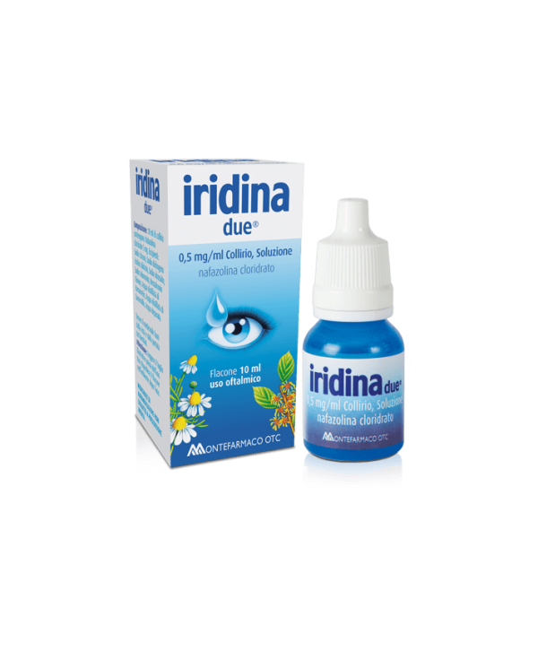 Iridina due 0.5 mg/ml collirio flacon 10ml Капли для глаз