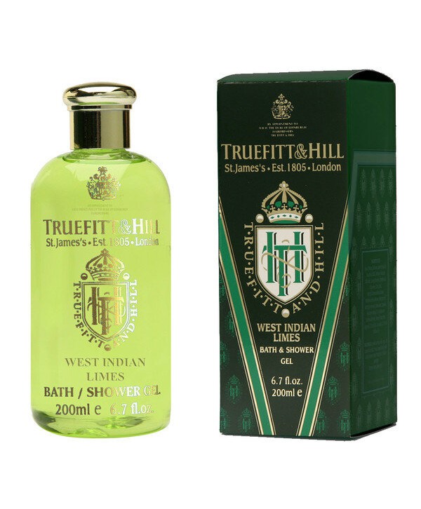 Truefitt&Hill  00028  West Indian Limes Bath & Shower Gel  200 мл  West Indian Limes Гель для душа