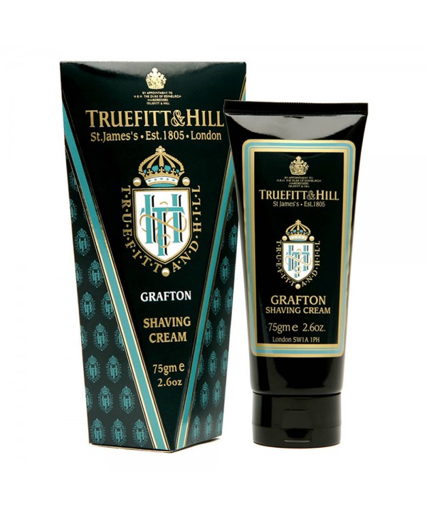 Truefitt&Hill  00055  Grafton Shaving Cream  75 г  Grafton Крем для бритья (в тюбике)