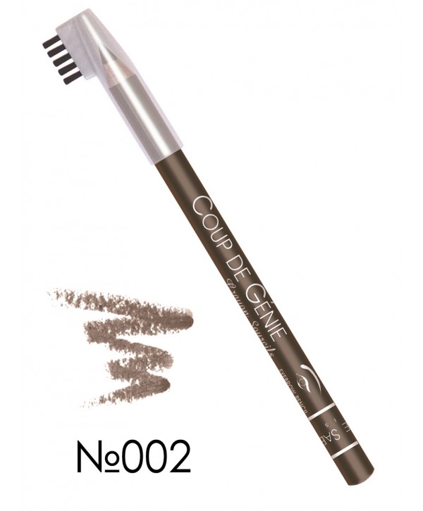 VIVIENNE SABO Eyebrow Pencil Coup de Genie 002 Карандаш для бровей, серо-коричневый