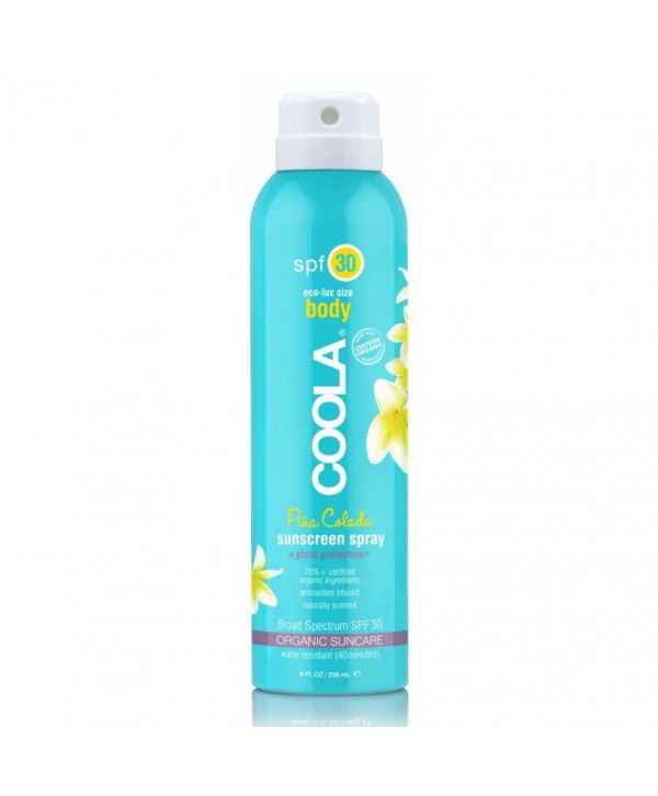 COOLA Eco-Lux SPF 30 Unscented Sunscreen Spray Солнцезащитный спрей для лица и тела